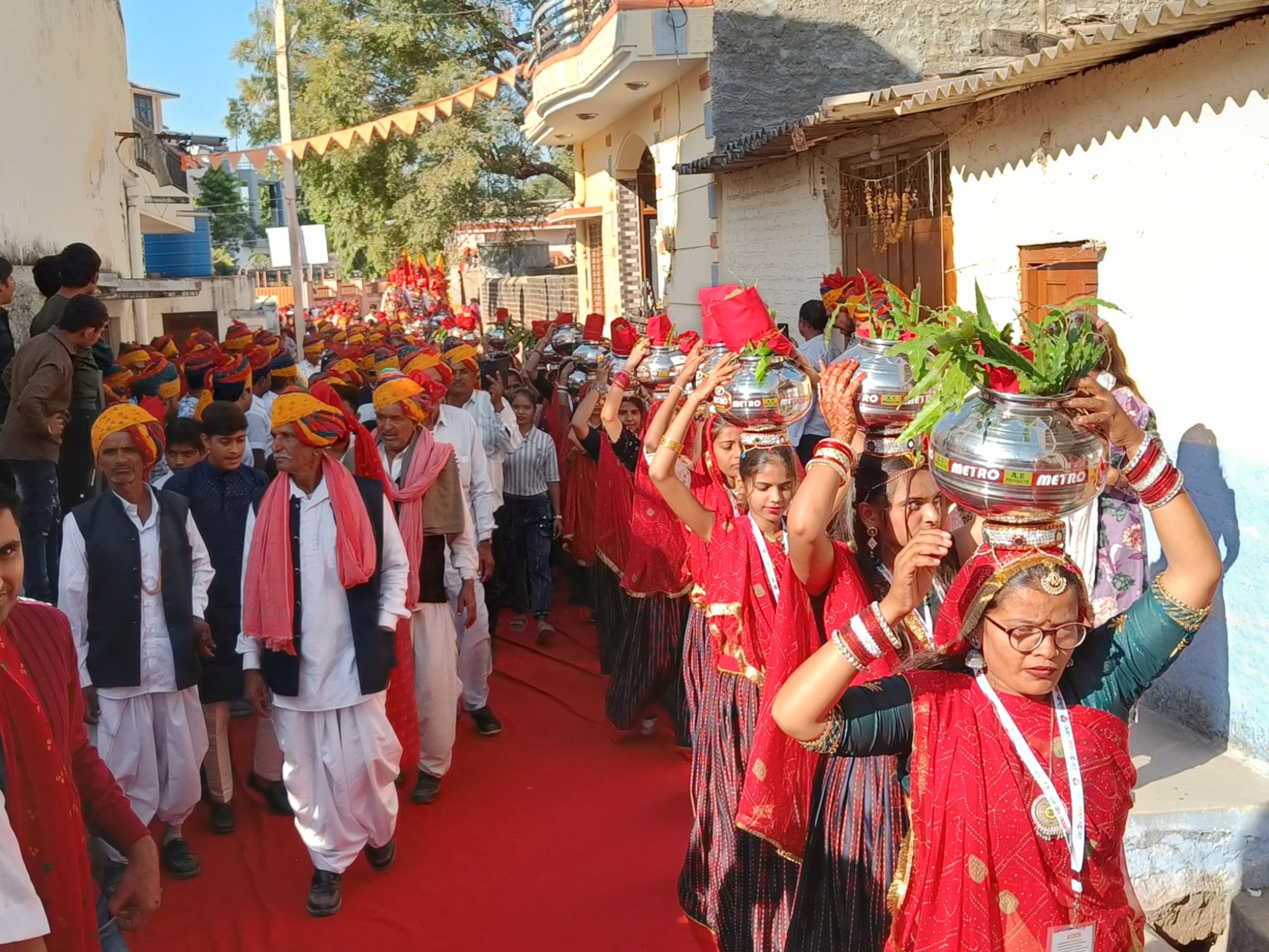 Bhinmal Amrit Jeevit Mahotsav in Bhinmal; Kalash Yatra begins