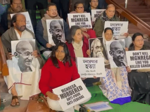 After the bill was passed, the opposition demonstrated overnight in the Parliament premises.