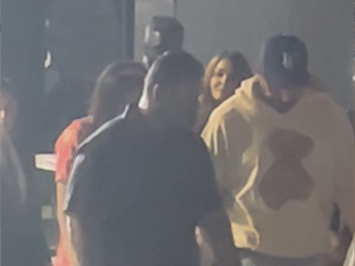 अभिषेक और ऐश्वर्या एनुअल फंक्शन के दूसरे दिन भी नजर आए।