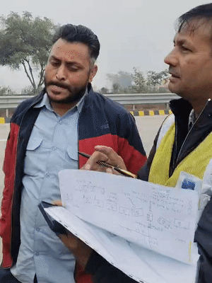 जांच टीम ने पाया कि जहां हादसा हुआ, वहां ब्लैक स्पाट था। लाइट और रिफ्लेक्टर नहीं लगे थे।