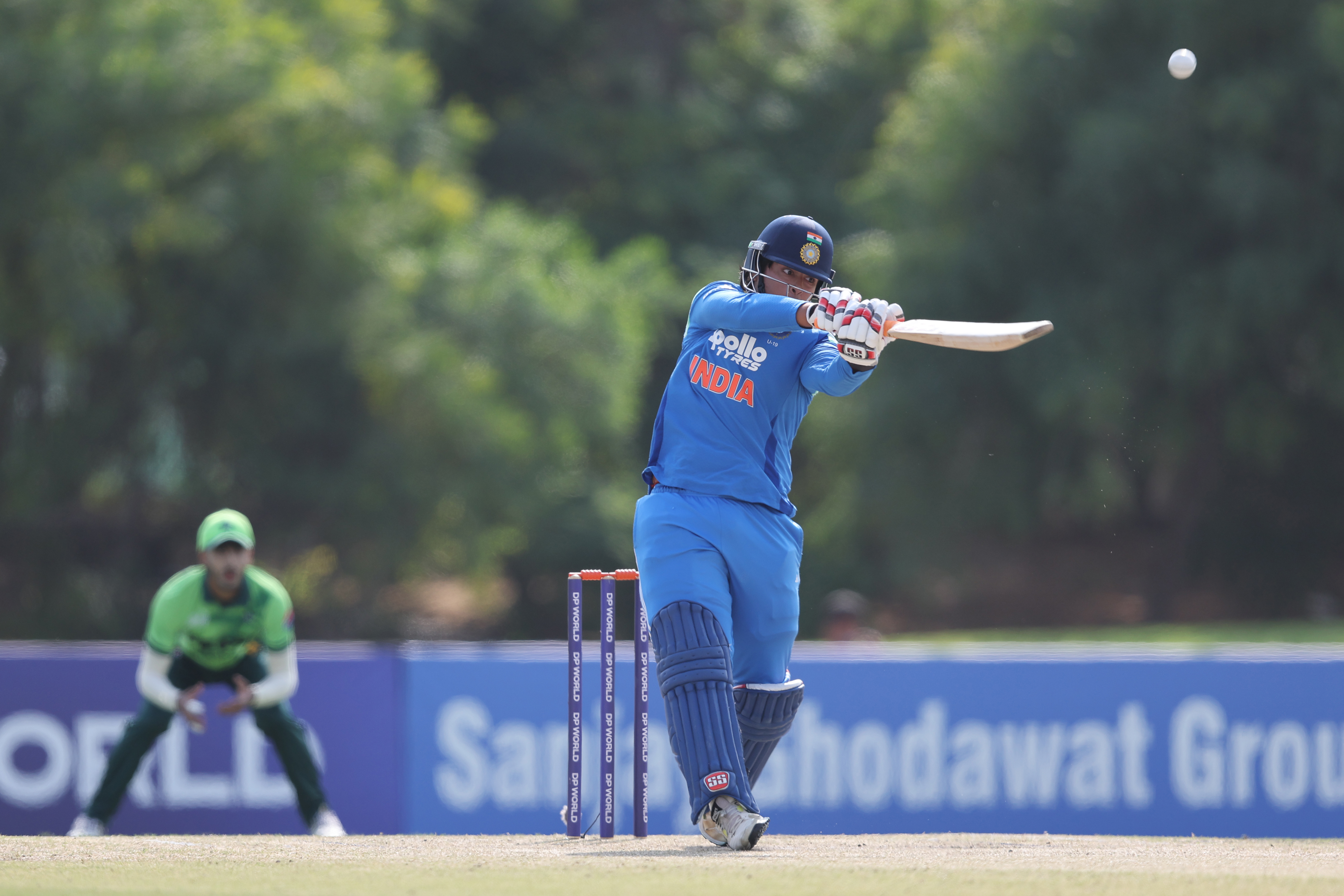 वैभव ने 10 बॉल पर 26 रन की पारी खेली।