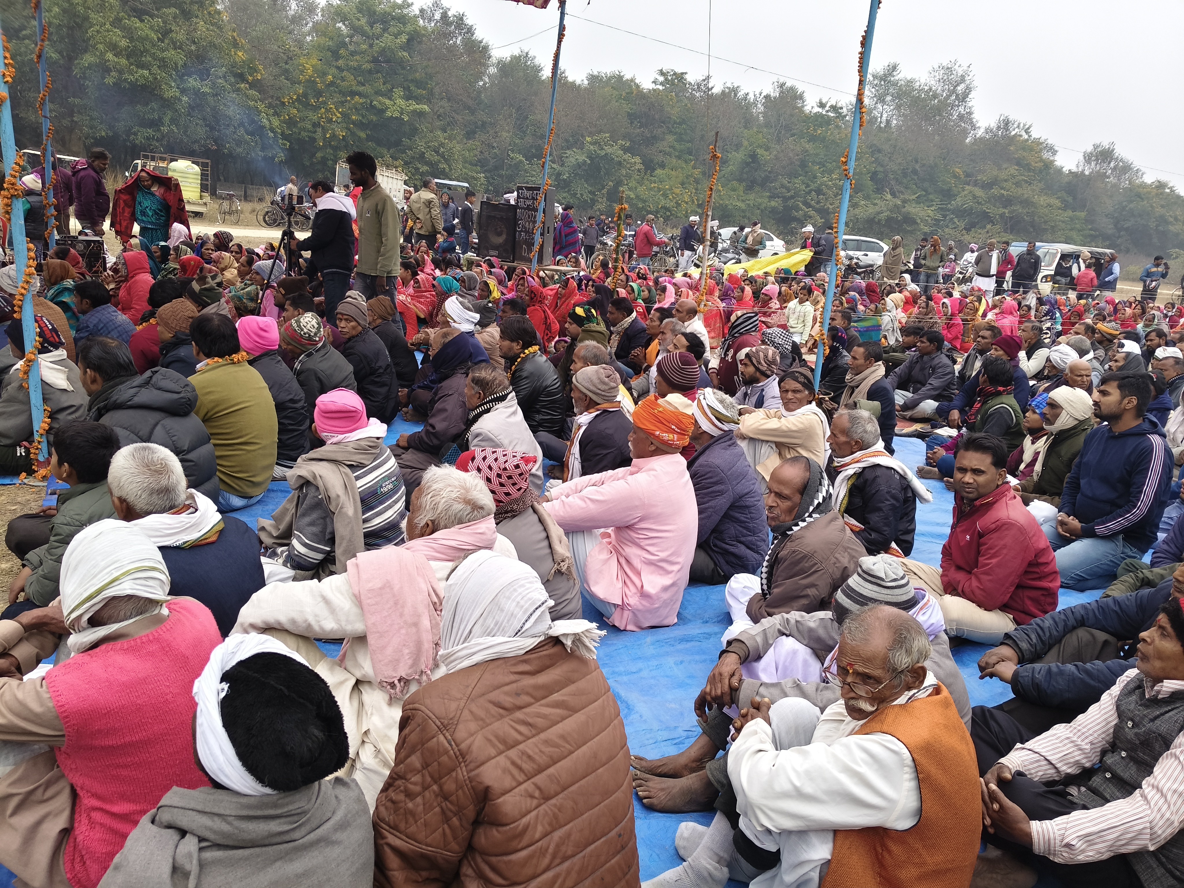 Katha organized at Bishun Baba