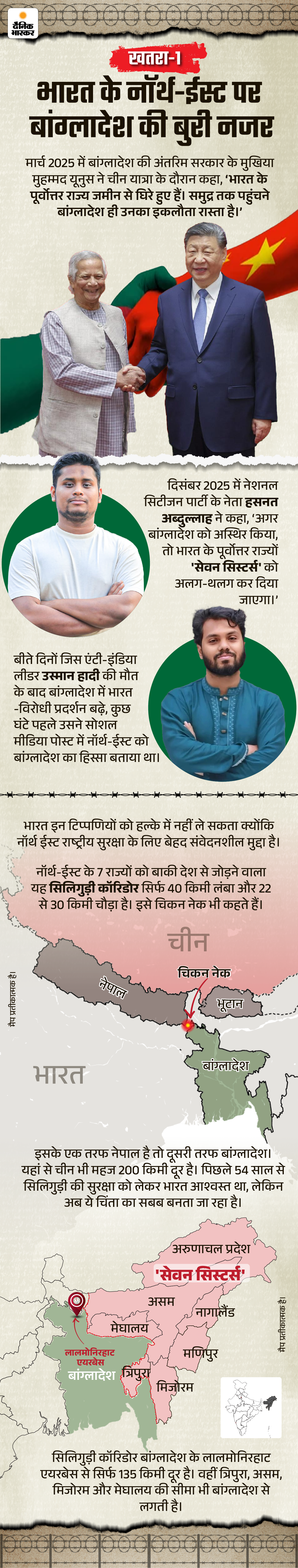 जिस बांग्लादेश को भारत ने बनाया, वही सबसे बड़ी चुनौती:  पाक-चीन के साथ मिलकर क्या साजिश कर रहा; सरकार को कैसे निपटना चाहिए