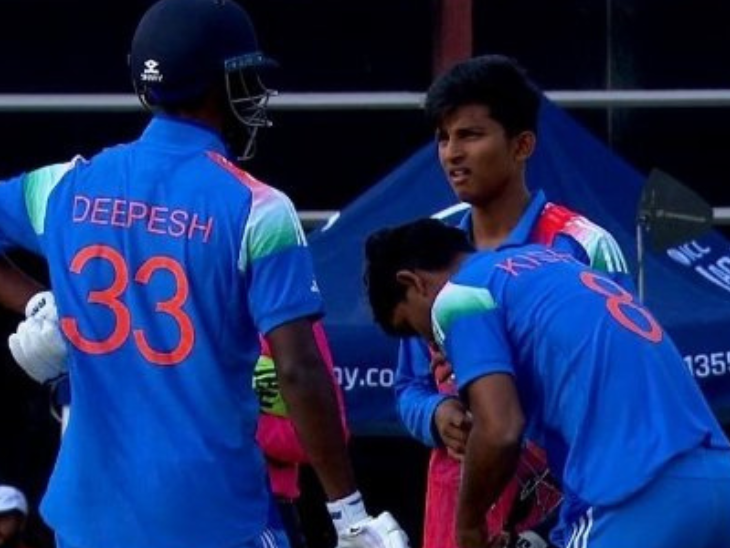 दीपेश देवेंद्रन ने भारत के लिए सबसे ज्यादा 16 बॉल पर 36 रन बनाए।