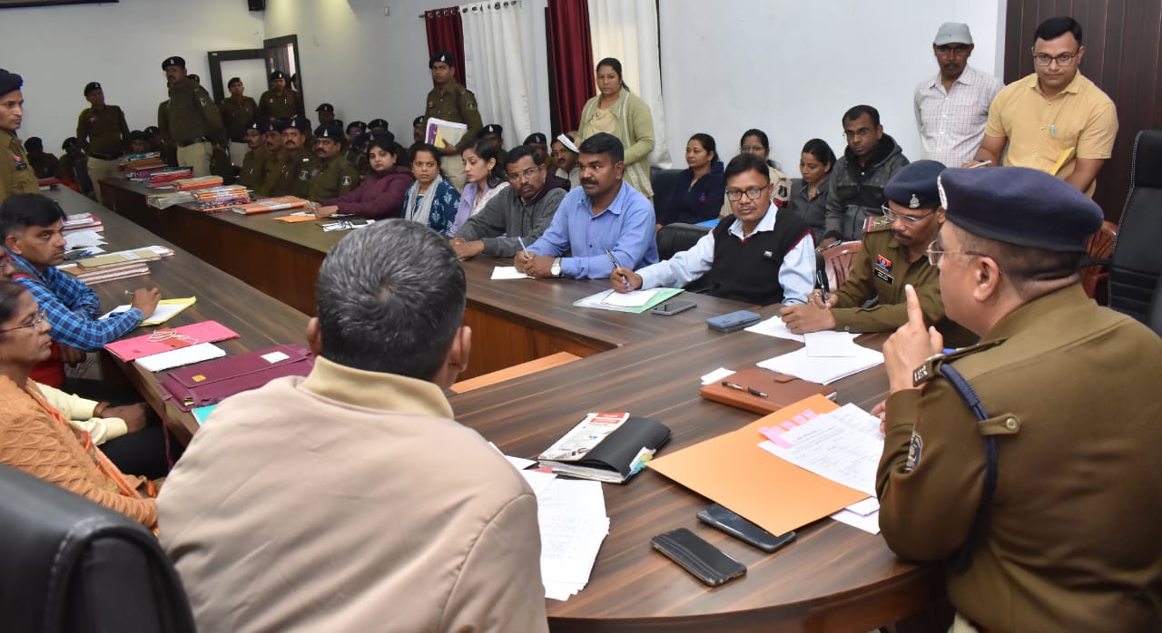 एसएसपी ने कड़े शब्दों में अफसरों को निर्देशों का पालन करने का दिया आदेश।