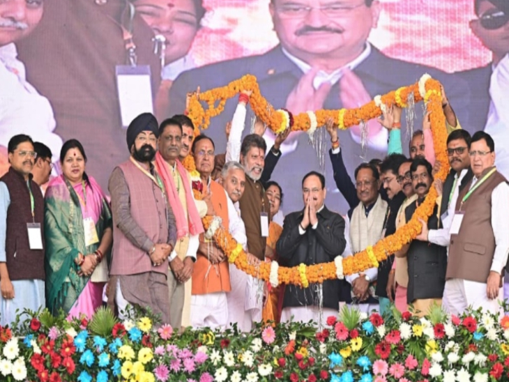 नड्डा बोले- झीरम हमले की साजिश में कांग्रेस के लोग:  नक्सलियों से समझौता किया, भूपेश ने कहा- ये शहीदों का अपमान, सबूत पेश करें – Chhattisgarh News