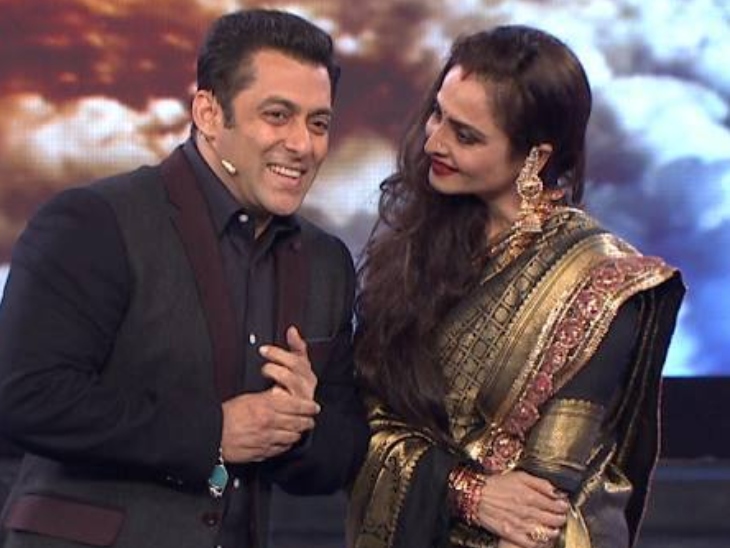 सलमान खान और रेखा ने फिल्म बीवी हो तो ऐसी में साथ काम किया था। इसके अलावा, दोनों ने 2018 की फिल्म यमला पगला दीवाना: फिर से के गाने ‘रफ्ता रफ्ता’ में स्पेशल परफॉर्मेंस दी थी।