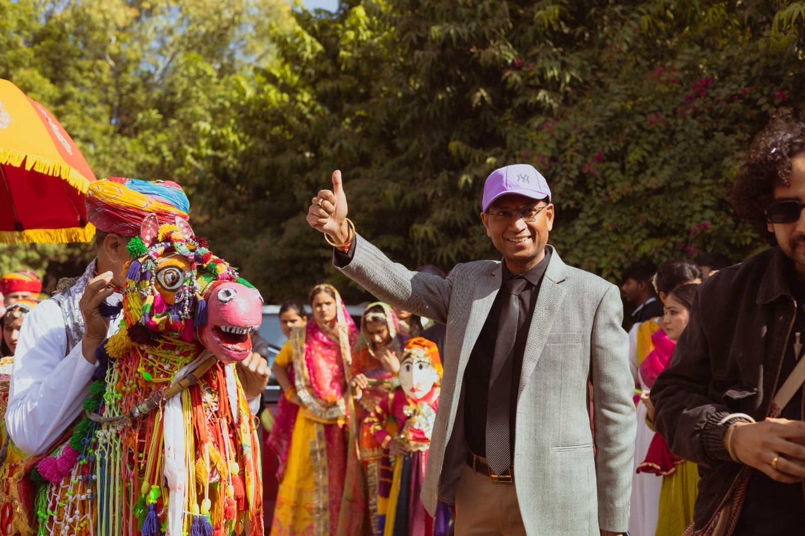 कार्यक्रम के मुख्य अतिथि युवा मामलात एवं खेल विभाग के शासन सचिव नीरज के. पवन रहे।