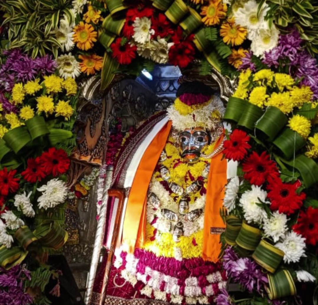 Baba Kaal Bhairav's annual decoration; PHOTO | बाबा काल भैरव का हुआ ...
