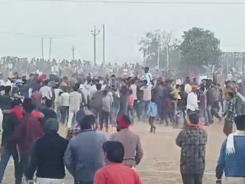 क्रिकेट टूर्नामेंट में होने वाले विवाह में बड़ी संख्या में लोग शामिल होते हैं।