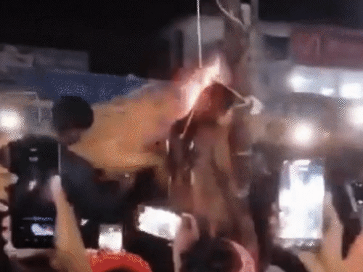 दीपू को ईशनिंदा के झूठे आरोप में मारा गया था। कई लोग दीपू पर नौकरी छोड़ने का दबाव बना रहे थे। - Dainik Bhaskar