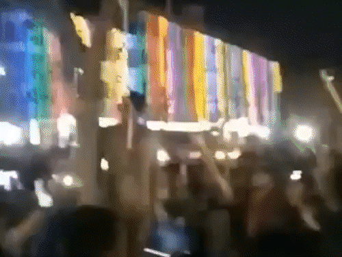 दीपू चंद्र दास की बॉडी पेड़ से लटकती हुई।