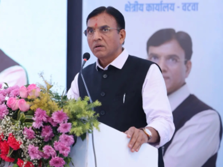 केंद्रीय श्रम एवं रोजगार मंत्री मनसुख मांडविया