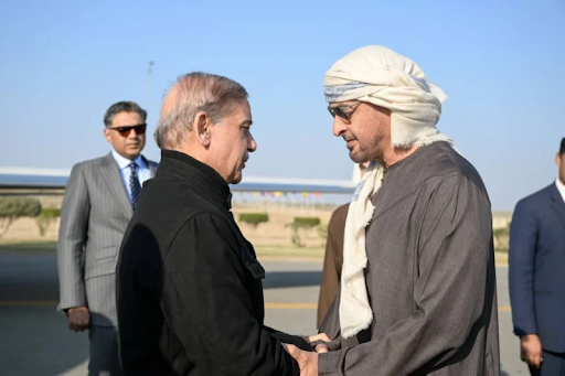 Shehbaz and Sheikh Mohammed bin Zayed Al Nahyan had met in Rahim Yar Khan in January this year.