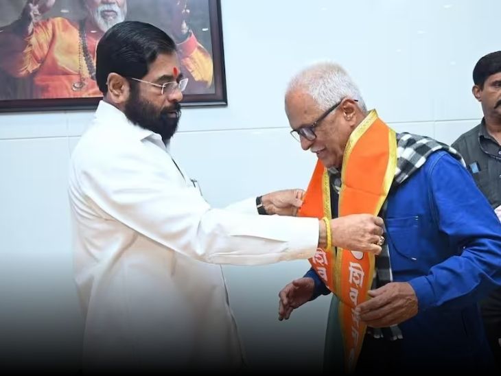 एकनाथ शिंदे की पार्टी में शामिल हुए पूर्व MNS नेता।