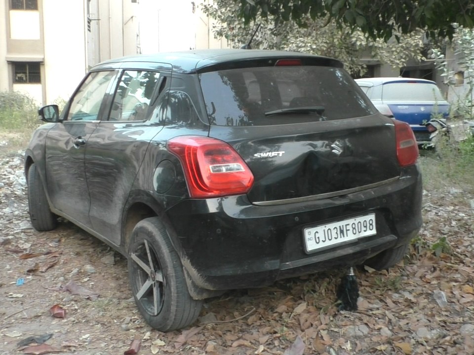 इसी कार से आरोपियों ने किसान का अपहरण किया था।