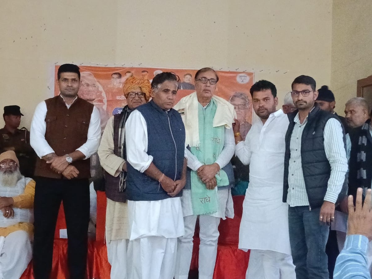 महम में भाजपा कार्यकर्ताओं की बैठक:  राज्यसभा सांसद जांगड़ा और दीपक हुड्डा ने किया संबोधित, SIR को लेकर हुई चर्चा – meham News