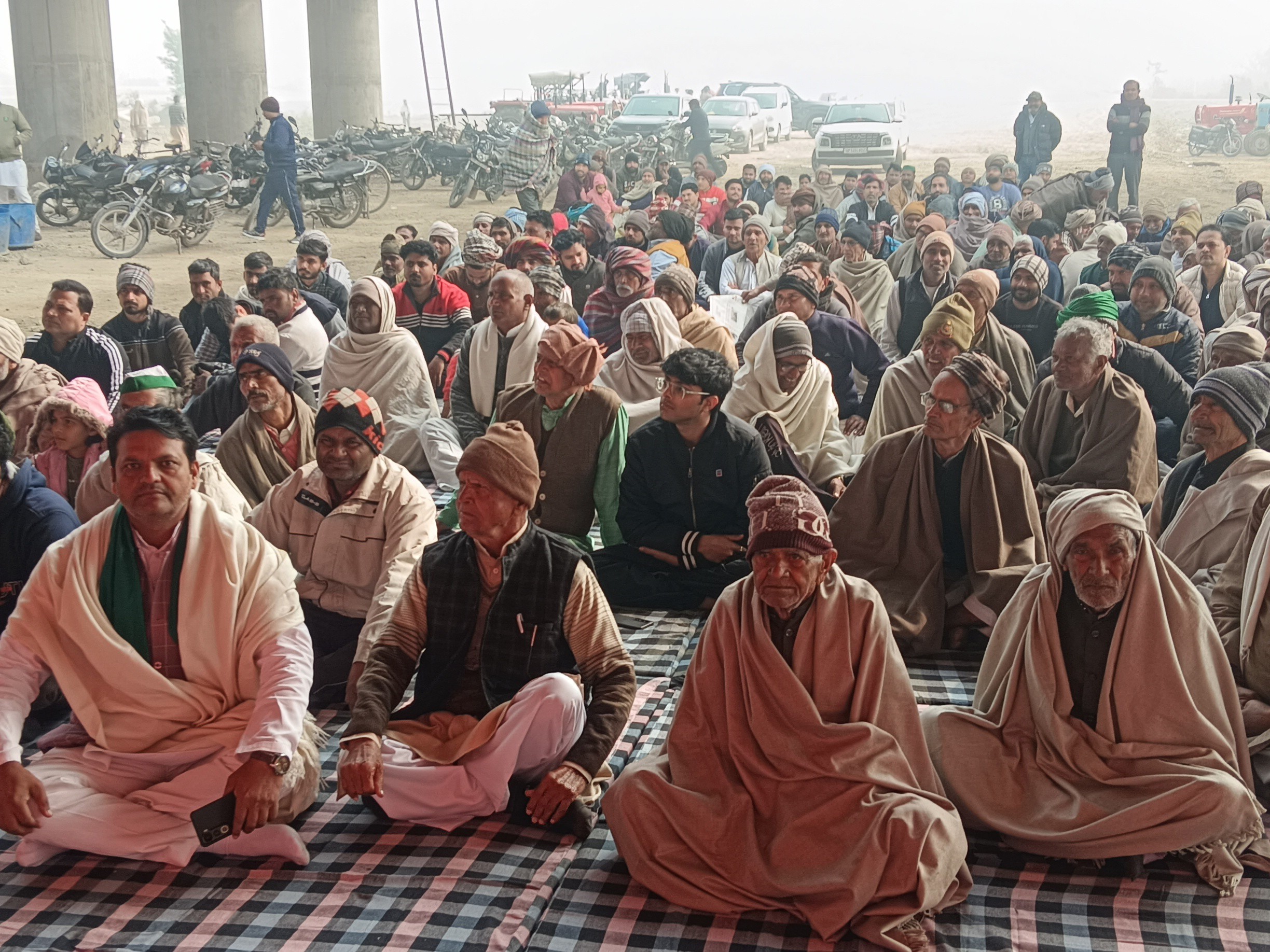 Mahapanchayat of farmers in Talhat of Modinagar