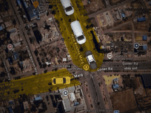 11 दिसम्बर 2024 को रॉन्ग साइड से एक टैक्सी नंबर की कार आई, उसी समय वहां से सीएम का काफिला निकल रहा था।