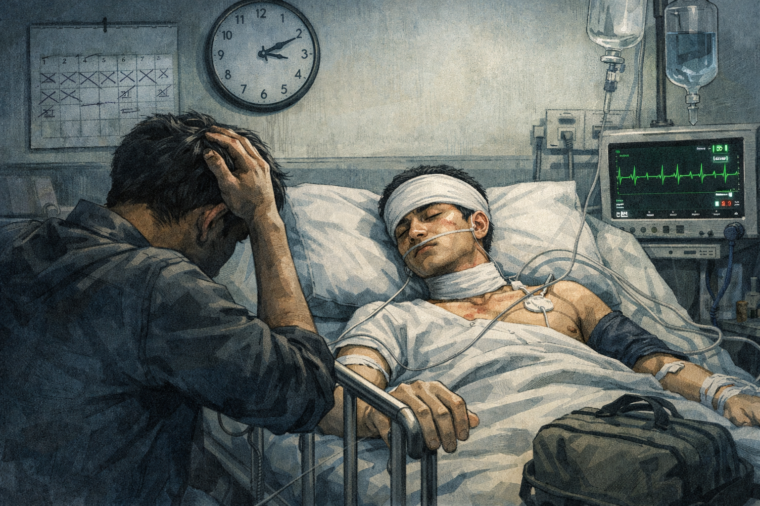 ऐंजल का साथ आखिरी समय तक उसके दोस्तों ने नहीं छोड़ा, एआई जनरेटेड फोटो।