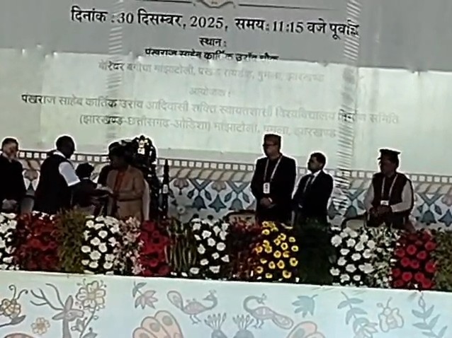 राष्ट्रपति बोली- कार्तिक उरांव के सपने को जल्द ही साकार किया जाएगा।