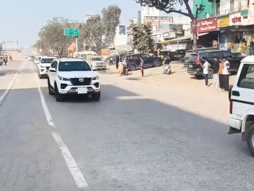 मंगलवार दोपहर राहुल और प्रियंका गांधी रणथंभौर पहुंचे। इस दौरान सुरक्षा के कड़े इंतजाम किए गए थे।