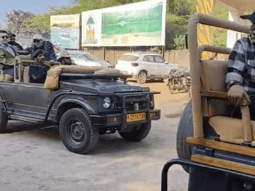 रेहान ने टाइगर सफारी की और साइटिंग का लुत्फ लिया।