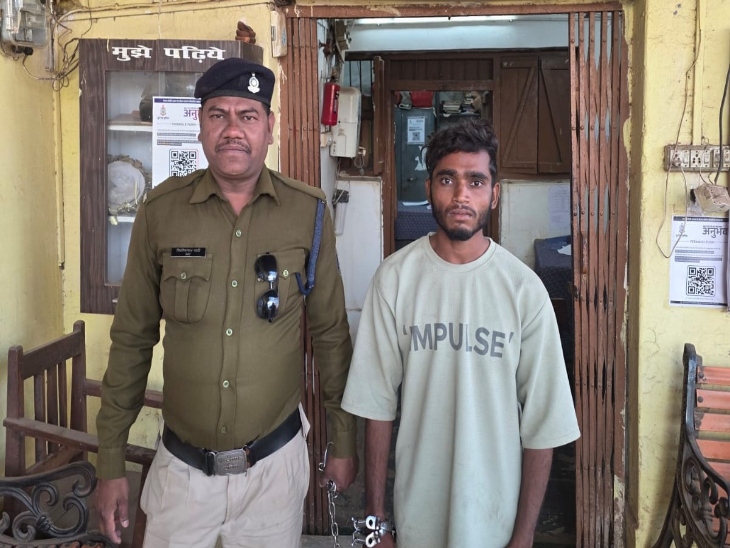 सिरफिरे प्रेमी को पुलिस ने नागपुर महाराष्ट्र से किया गिरफ्तार।