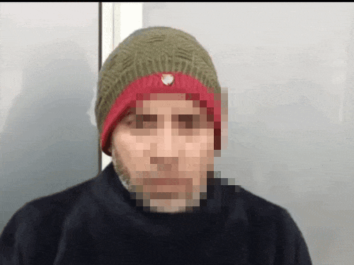 मामले की जानकारी देता युवक का चाचा।