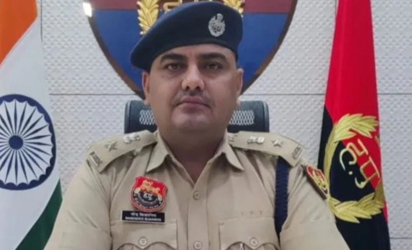 IPS नरेंद्र बिजारणियां को रोहतक SP पद से हटा दिया गया था। उनका नाम IPS पूरन कुमार के सुसाइड केस में बोल्ड अक्षरों में था। - फाइल फोटो