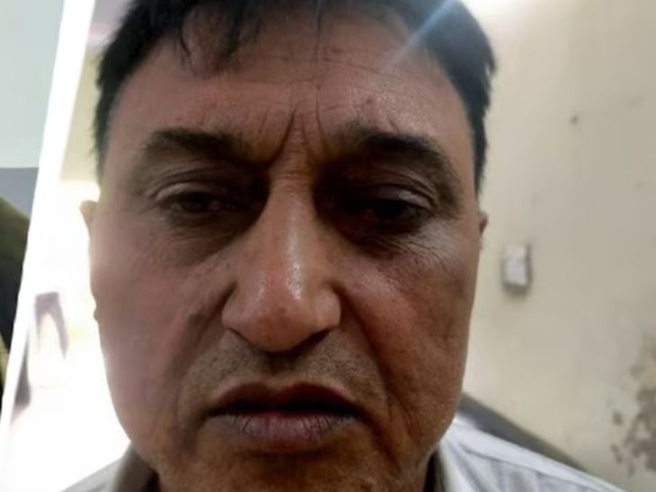 यह फोटो आरोपी राजेंद्र सिसोदिया की है। उस पर 5 मुकदमे दर्ज है।