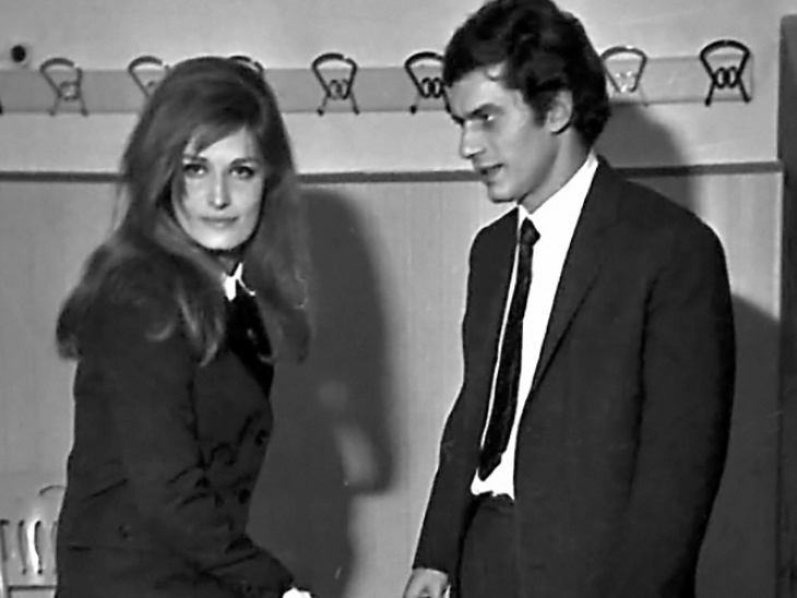 लुइगी टेंको के साथ डालिडा।