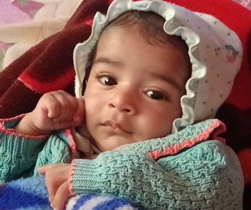 5 महीने का आव्यान साहू बड़ी मिन्नतों के बाद पैदा हुआ था।