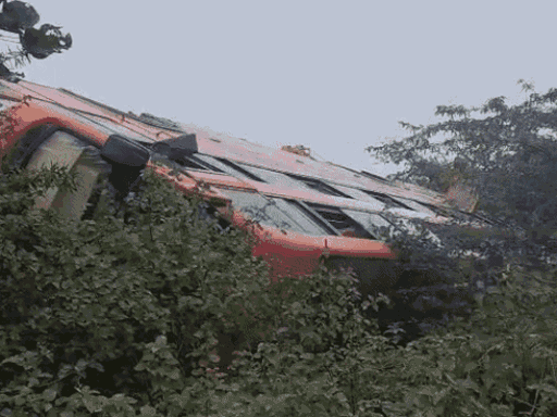 जानकारी के अनुसार कोहरे के कारण नेशनल हाईवे पर विजिबिलिटी काफी कम थी। अचानक सामने आई गाय के कारण ड्राइवर कंट्रोल नहीं रख सका और बस पलट गई।