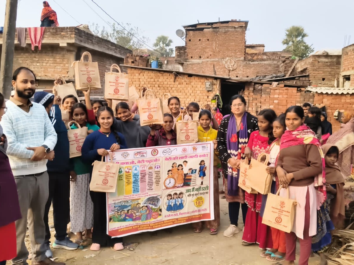 आंगनवाड़ी केंद्रों पर जागरूकता कार्यक्रम आयोजित किया गया।
