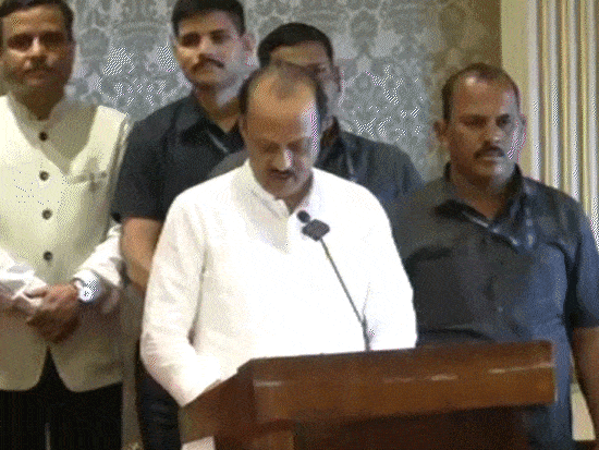 अजित पवार ने 2 जुलाई 2023 को महाराष्ट्र सरकार में उपमुख्यमंत्री के रूप में शपथ ली थी।