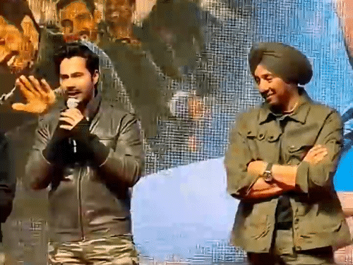 Varun Dhawan is playing the role of Major Hoshiar Singh Dahiya in the film Border 2.