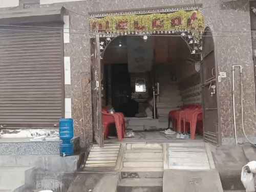 सोनीपत के नाहरी गांव में भूपेंद्र सिंह उर्फ बीनू दहिया का घर। यहां सन्नाटा पसरा हुआ है।