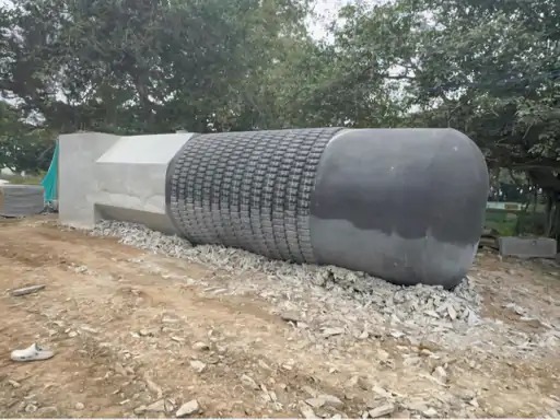 पट्टीकाडु गांव में निर्माण के दौरान शिवलिंग की फाइल फोटो।