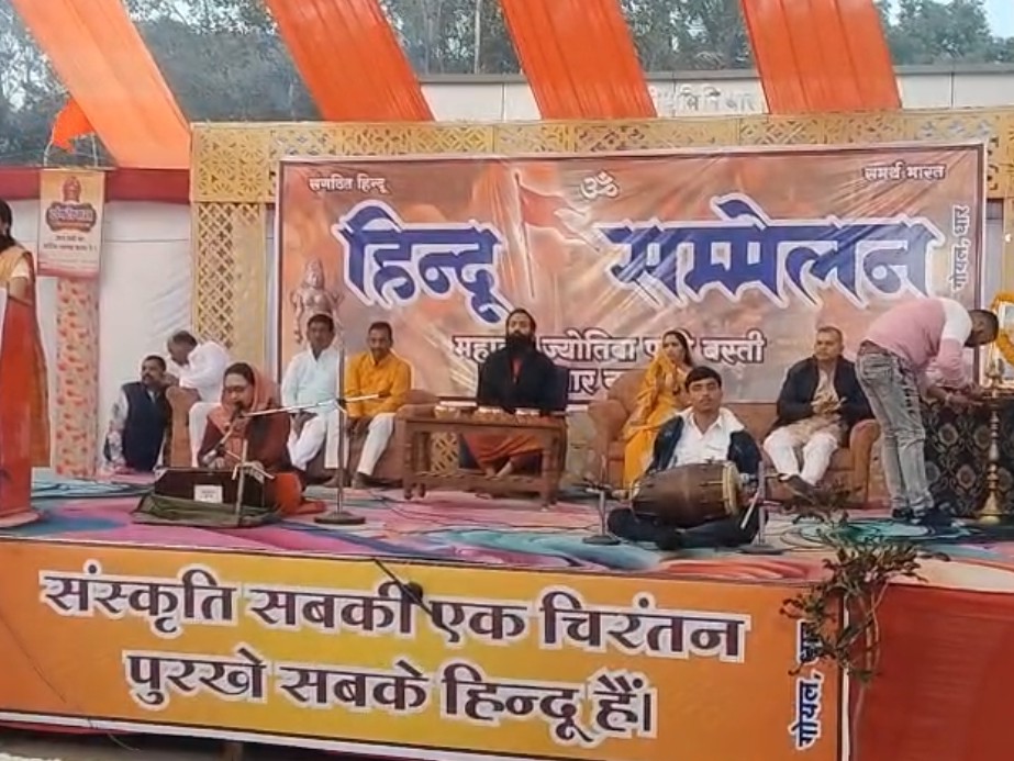 हर्षित महाराज ने कहा कि भोजशाला पूजन में अधिक से अधिक लोगों के पहुंचने का आवाहन किया।