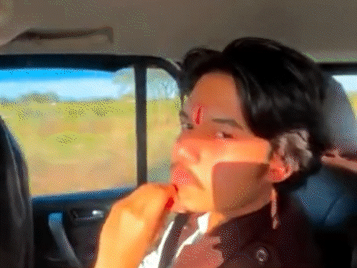 आरोपियों ने वीडियो बनाकर सोशल मीडिया पर अपलोड किया।