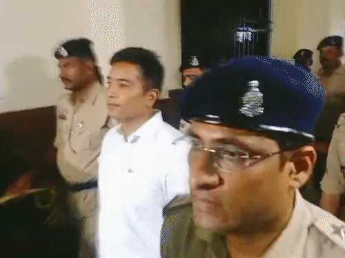 पूर्व सीएम भूपेश बघेल के बेटे चैतन्य बघेल।