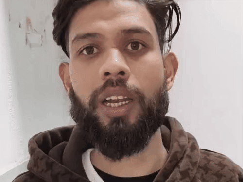 मृतक का पिता कामिल।