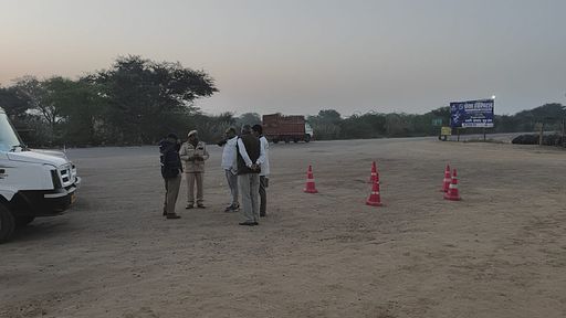 11 फरवरी 2025 की रात इसी जगह पर झुंझार सिंह को गोली मारी गई थी।