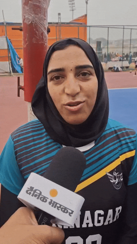 शाफिया 6 साला से खेल रहीं हैं। बोलीं हिजाब में कोई दिक्कत नहीं हुई आज तक।