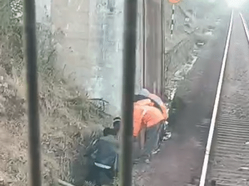 काफी मशक्कत के बाद दोनों घायल युवकों को ऊपर निकाला गया।