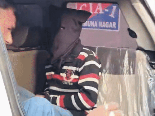 मृतक प्रिंस का जीजा शिवकुमार उर्फ सोनी पुलिस की गिरफ्त में।