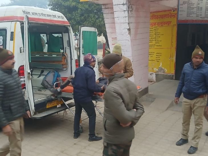 बदमाश आजम खां उर्फ तालिब को पुलिस एनकाउंटर में गोली लगी। उसे घायल अवस्था में अस्पताल लाया गया।