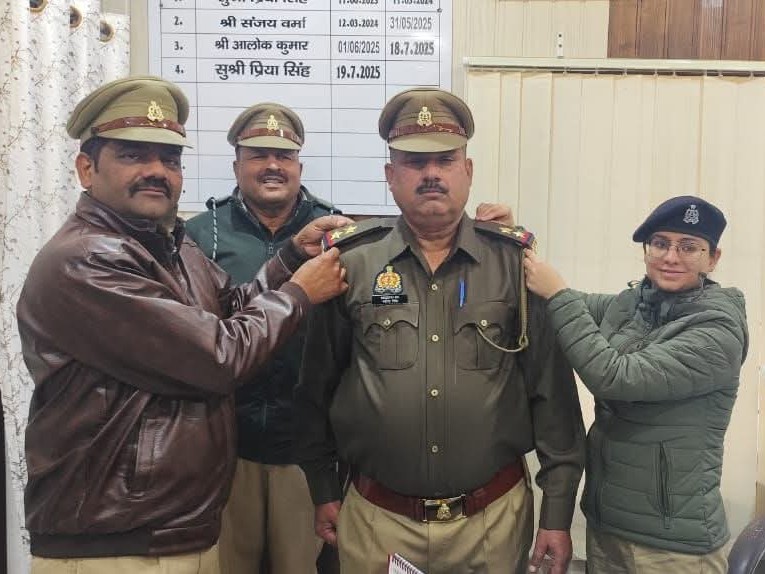 Head Constable Ravindra Singh became Sub Inspector