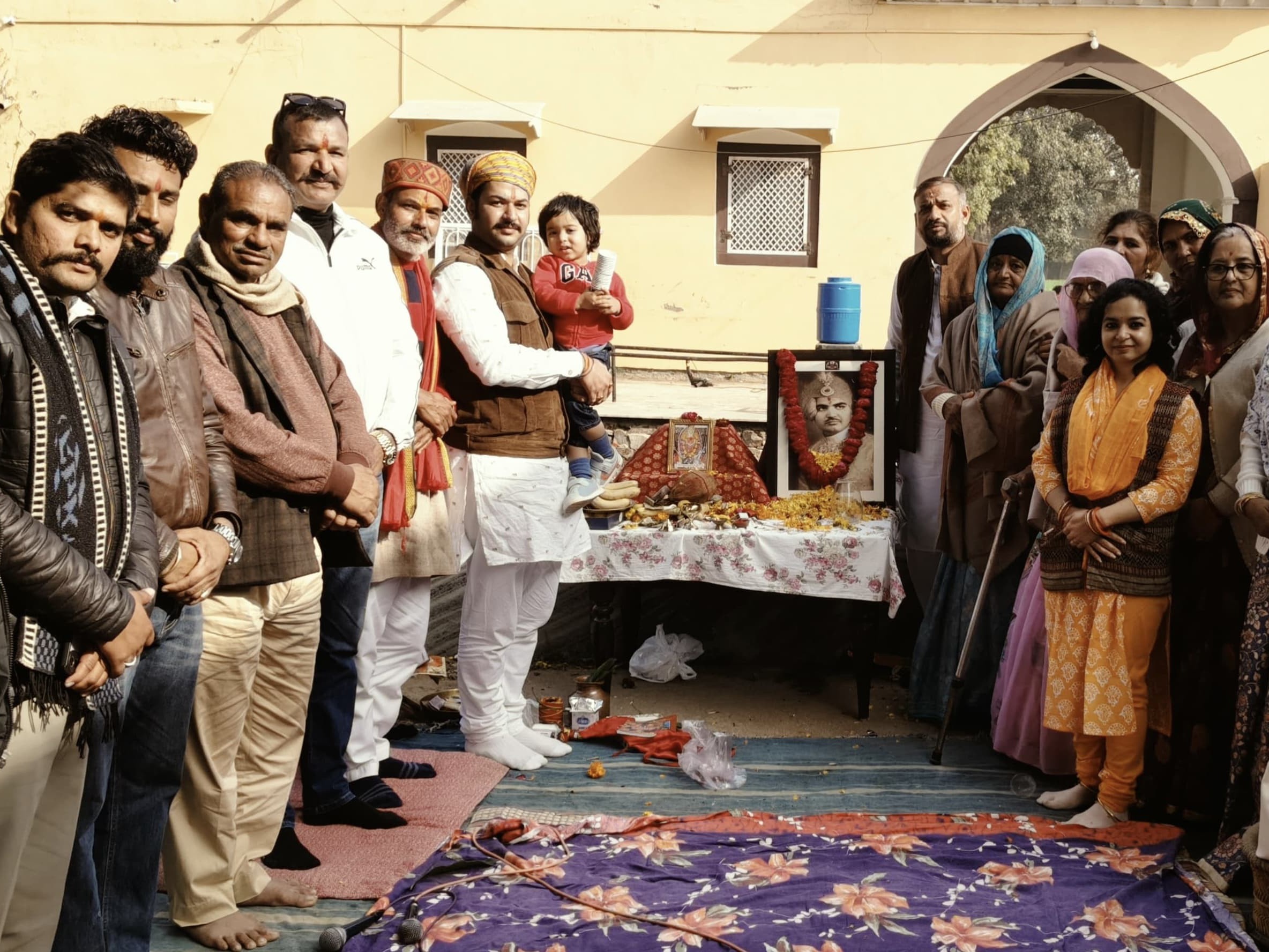 Neemalan Raj Death anniversary of Rajendra Chauhan, the last ruler of Neemrana